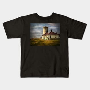 Nash Point Lighthouse Low Tower Kids T-Shirt